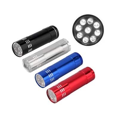 linterna mini 9 led 2 | loguideas merchandising Linterna Mini 9 LED