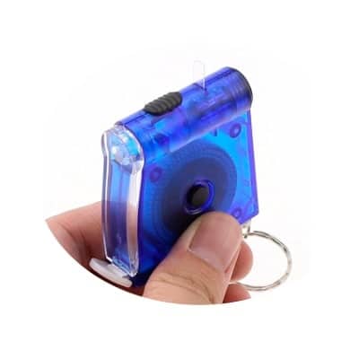 llavero linterna con cinta métrica merchandising | loguideas merchandising Llavero Linterna con Cinta Métrica merchandising