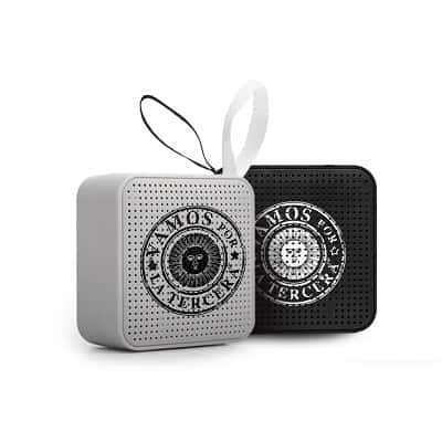 parlante play merchandising | loguideas merchandising Parlante Play merchandising