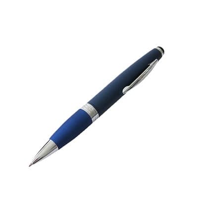 bolígrafo metálico medio giro | loguideas merchandising Bolígrafo Metálico Medio Giro