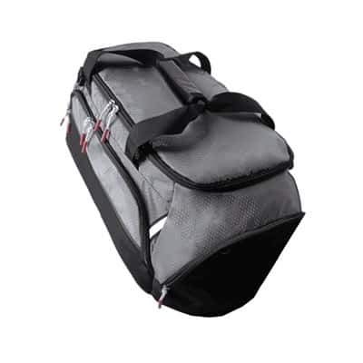 bolso negro con detalles en gris pr103 para empresas | loguideas merchandising Bolso Negro con Detalles en Gris Pr103 para empresas