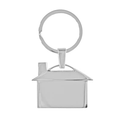 llavero metálico house para empresas | loguideas merchandising Llavero Metálico House para empresas
