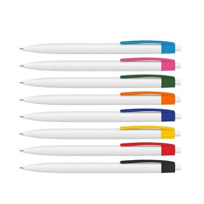 boligrafo clic pen best value white | loguideas merchandising Boligrafo Clic Pen Best Value White