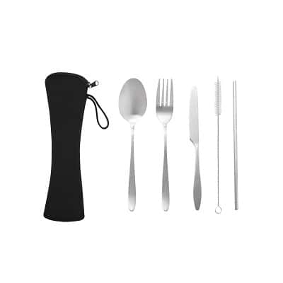 set de cubiertos plat con logo | loguideas merchandising Set de Cubiertos Plat con logo